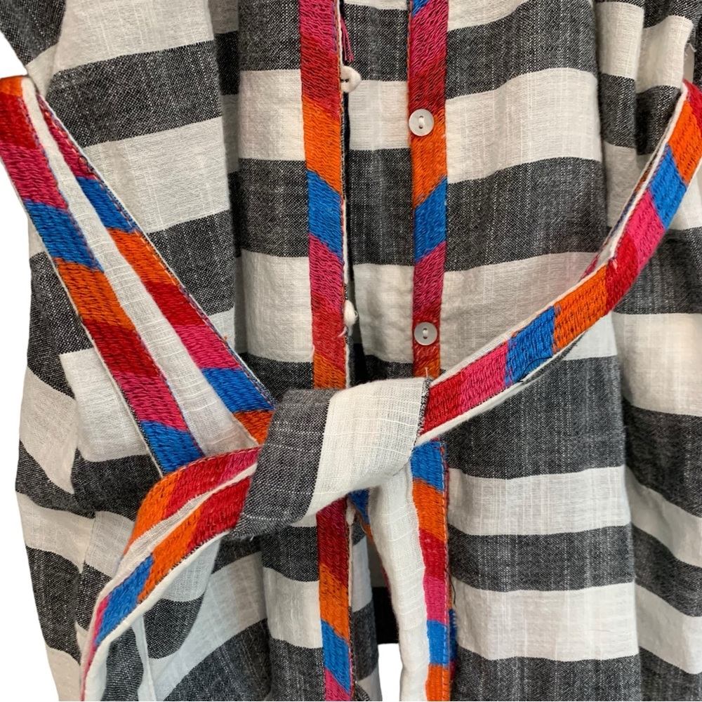 NWOT Zara TRF Collection Embroidered Causal Dress size Medium - Picture 8 of 17